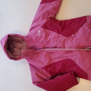 Girls North Face ski jacket
